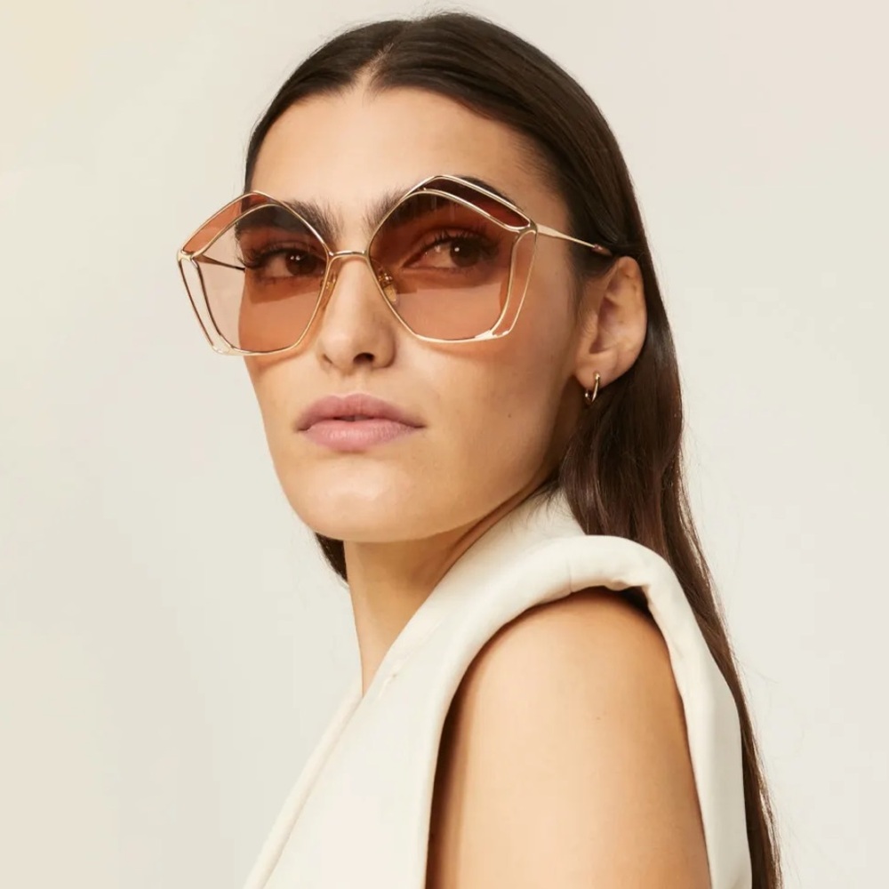 Chloe Women's Pentagon Sunglasses